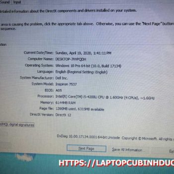 Laptop Dell 7537 I5 4200u 6g 500g Nvidia Gt750m Laptopcubinhduong.vn 1 [kích Thước Gốc] Result