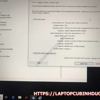 Laptop Msi Gf63 I5 9300h 8g Ssd 512g Nvidia Gtx1050ti Laptopcubinhduong.vn 1 [kích Thước Gốc] Result