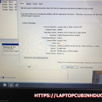Dell N5447 I5 4210u 6g Ssd 128 Lcd 14 Laptopcubinhduong.vn 1 [kích Thước Gốc] Result Copy