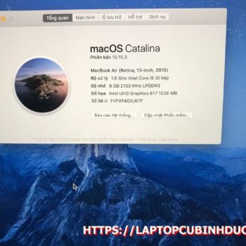 Macbook Air 2018 I5 8g Ssd 128g Laptopcubinhduong.vn 4