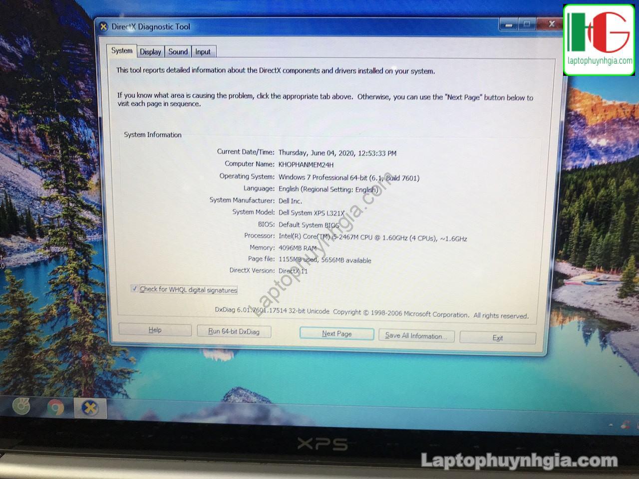 Dell Xps L321 I5 2467m 4g Ssd 128g Lcd 13 Laptopcubinhduong.vn