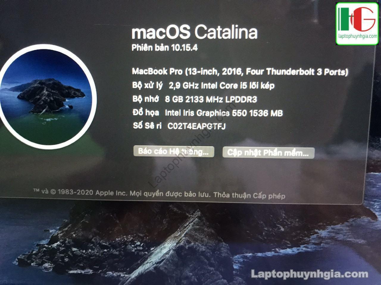 Macbook Pro 2016 I5 8g Ssd 256g Lcd 13 Laptopcubinhduong.vn 1