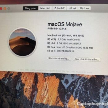 Macbook Air 2013 I7 8g Ssd 128g Lcd 13 Laptopcubinhduong.vn 2