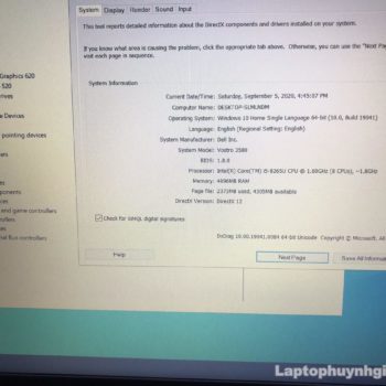 Dell Vostro 3580 - I5 8350u/Ram 4G/HDD 1T/AMD Radeon R520/15.6" 35 Dell Vostro 3580 I5 8350u 4g 1t Amd R5 Lcd 15 Fhd Laptopcubinhduong.vn 3