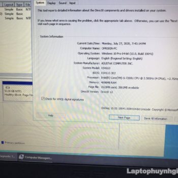 Asus X541u - I5 7200u/Ram 4G/SSD 128G/HD 620m/Pin 3h/15.6" 30 Laptop Asus A541u I5 7200u 4g Ssd 128g Lcd 15 Laptopcubinhduong.vn 1