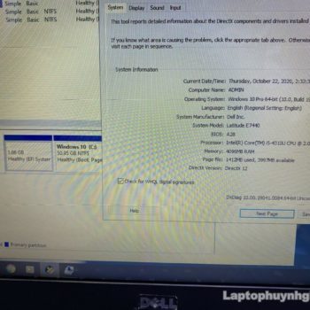 Dell E7440 I5 4310u 4g Ssd 128g Lcd 14 Laptopcubinhduong.vn 2