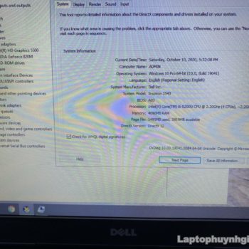 Dell Inspiron 3553 - I5 5200u /Ram 4G/HDD 500G/GT820m/Pin 2h/15.6" 35 Dell N3553 I5 5200u 4g 500g Nvidia Gt820m Lcd 15 Laptopcubinhduong.vn 1