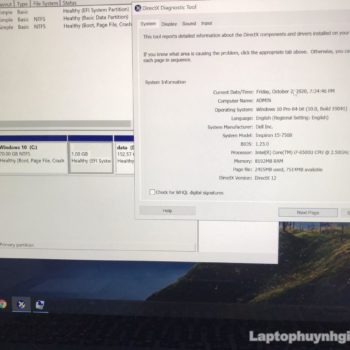 Dell Inspiron 7568 - I7 6500u/Ram 8G/M2 256G/LCD 15.6" 35 Dell N7568 I7 6500u 8g Ssd 256g Lcd 15 4k Laptopcubinhduong.vn 1