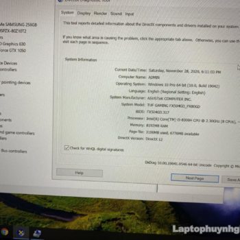 Asus F504 I5 8300h 8g M2 256g 1t Nvidia Gtx1050 Lcd 15 Fhd Laptophuynhgia.com 2