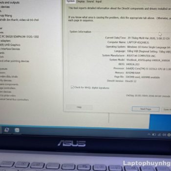 Asus X409 - I5 1035G1 /Ram 8G/M2 512G/UHD/Pin 3h/14"" 30 Asus X409 I5 1035g1 Ram 8g Ssd 512g Lcd 14 Fhd Laptophuynhgia.com 1 (2)