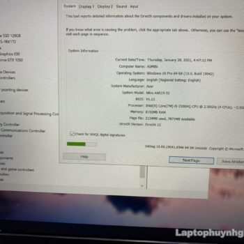 Acer Nitro 5 - I5 7300HQ/RAM 8G/M2 128G/1T/GTX1050/15.6" 22 Acer Nitro5 I5 7300hq 8g M2 128g Hdd 1t Nvidia Gtx1050 Laptophuynhgia.com 4