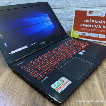 MSI GE62 - I7 7700HQ/Ram 8G/M2 128G/HDD 1T/GTX1050/15.6 FHD" 22 MSI GE62 I7 7700HQ 8G SSD 128G HDD 1T Nvidia GTX1050TI LCD 15.6 FHD Laptophuynhgia.com 2 - Laptop Cũ Bình Dương Huỳnh Gia