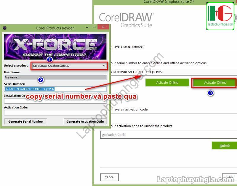 Hướng Dẫn Cài Corel X7 Full Tính Năng 43 download coreldraw x7 full 32 64 bit full crack 4041 18 - Laptop Cũ Bình Dương Huỳnh Gia