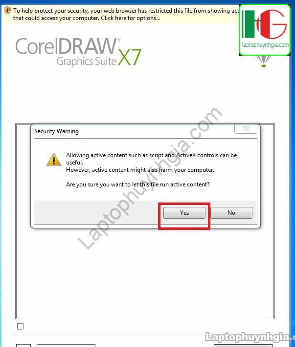 download coreldraw x7 full 32 64 bit full crack 4041 3 - Laptop Cũ Bình Dương Huỳnh Gia