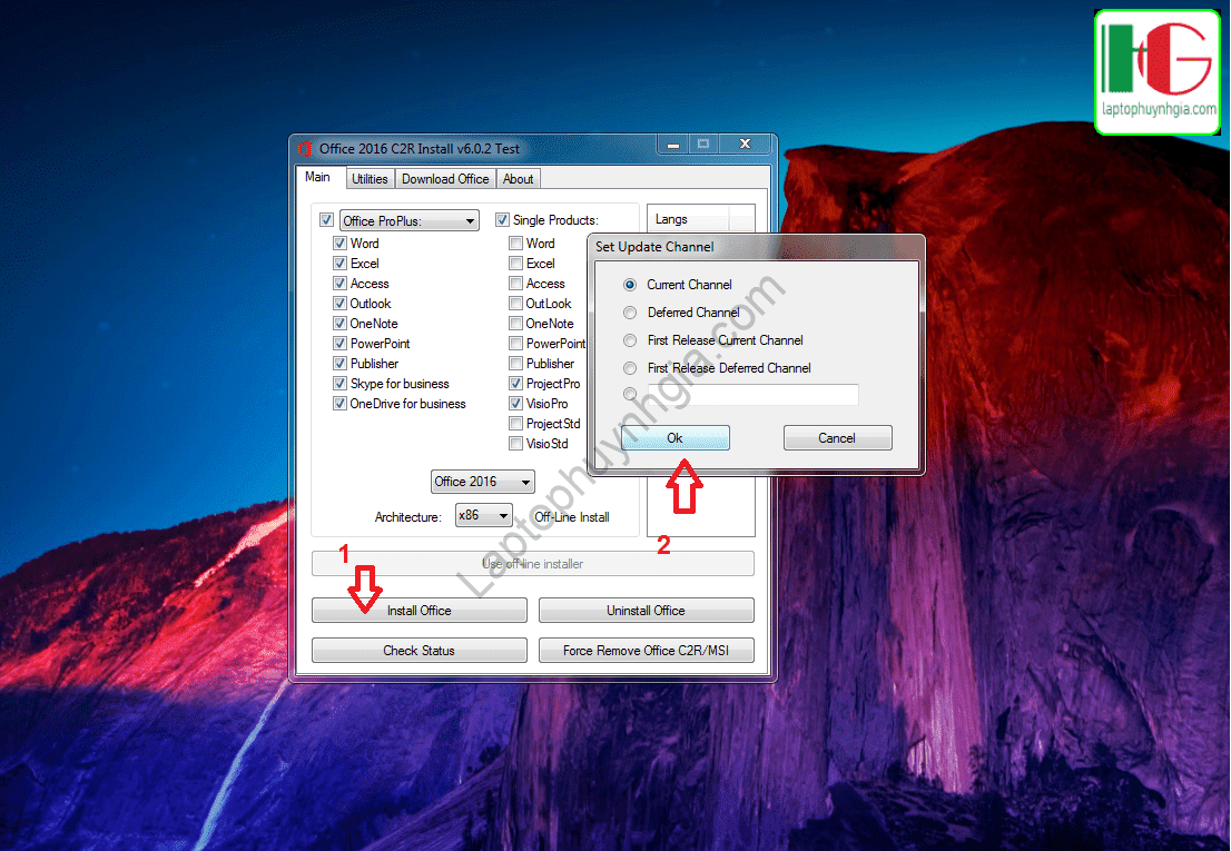 Hướng dẫn cài Microsoft Office 2019 Full tính năng 6 huong dan tai va cai dat microsoft office 2019 xai vinh vien 2138 2 - Laptop Cũ Bình Dương Huỳnh Gia