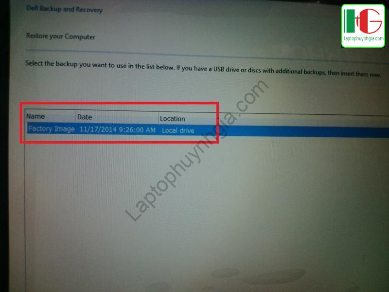Những cách khôi phục Windows bản quyền 23 khoi phuc windows ban quyen laptop dell 1127 7 - Laptop Cũ Bình Dương Huỳnh Gia
