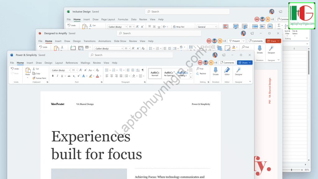 Microsoft Office Thiết Kế Lại Giao Diện Theo Phong Cách Windows 11