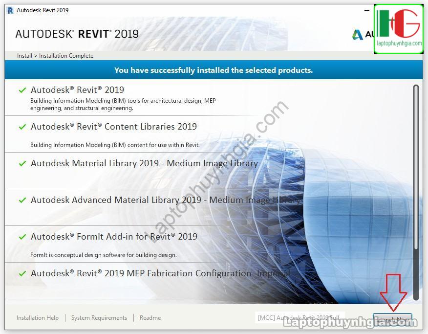 Tải Autodesk Revit 2019 Full Crack - Laptop Huỳnh Gia