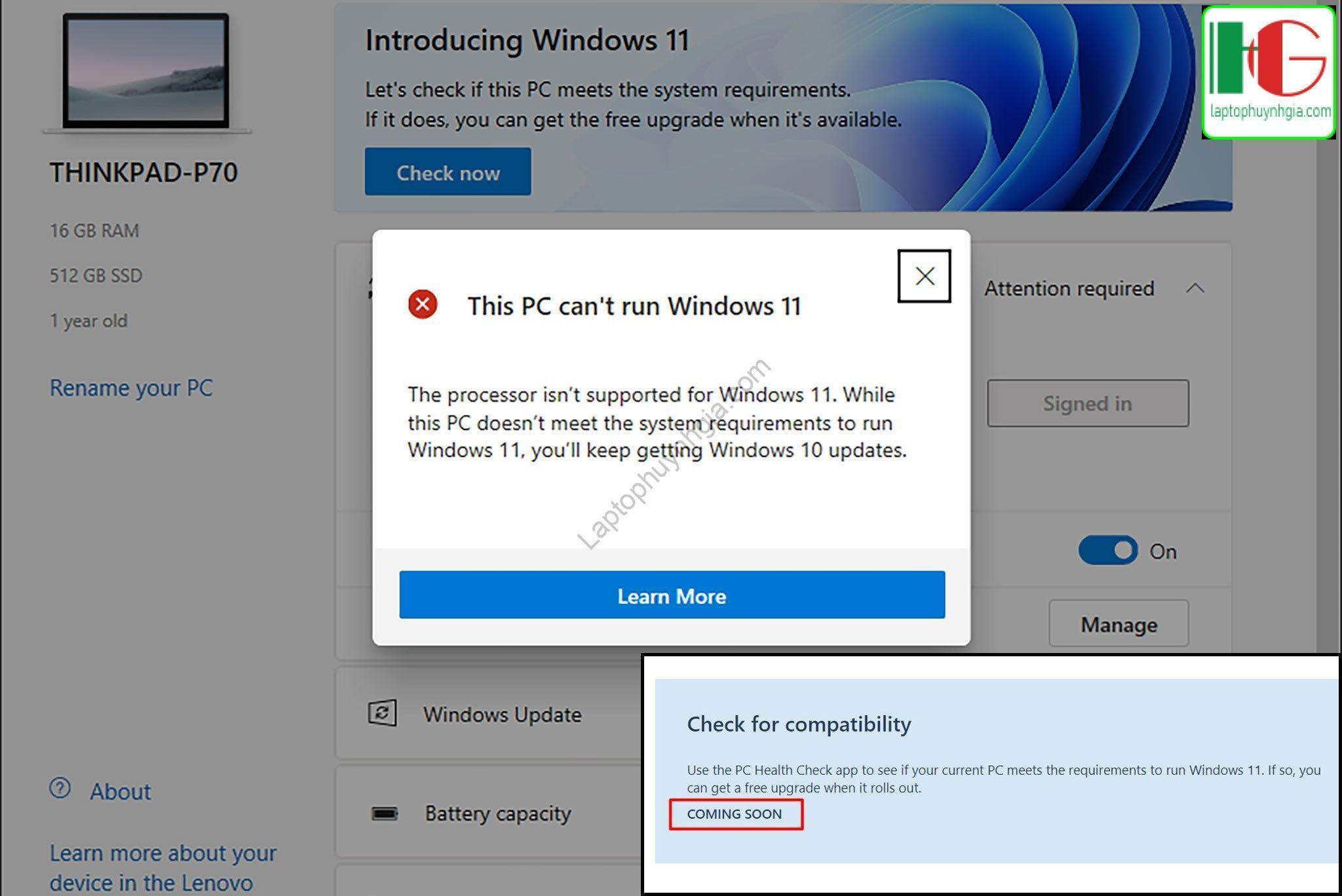 Microsoft Go Pc Health Check Anh Huong Cap Nhat Windows 11 9557 1