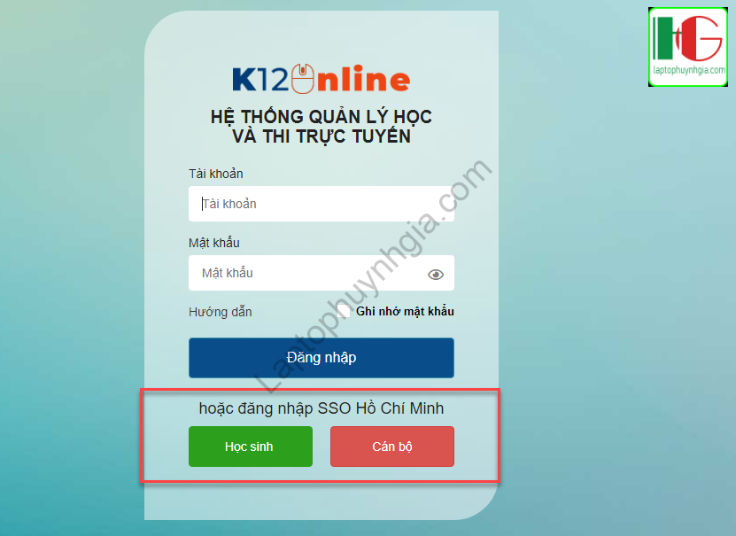 LTHG K12online la gi Cach cai dat va su dung 17 - Laptop Cũ Bình Dương Huỳnh Gia