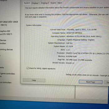 Dell Gaming G3 3579/I7 8750HQ/Ram 8G/Nvme 128G/HDD 1TB/Nvidia GTX1050TI/LCD 15.6 FHD IPS/Windows 10 11 3671a0c1aff462aa3be5 - Laptop Cũ Bình Dương Huỳnh Gia