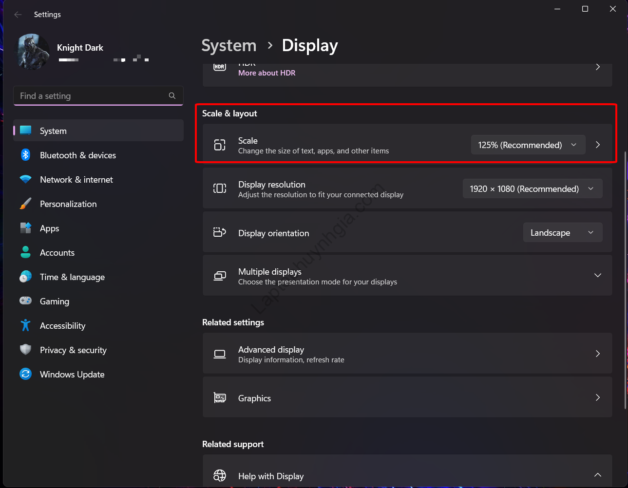 Hướng dẫn thay đổi kích thước phông chữ trên Windows 11 đơn giản 16 image 39 - Laptop Cũ Bình Dương Huỳnh Gia